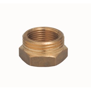 Mamelon fileté en laiton, 26,4 mm IG vers 30,3 mm AG, pour accessoires de pompe.