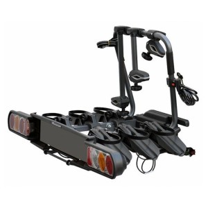 Porte-vélos sur attelage Fischer ProLine Evo 3 pour 3 vélos ou vélos électriques.