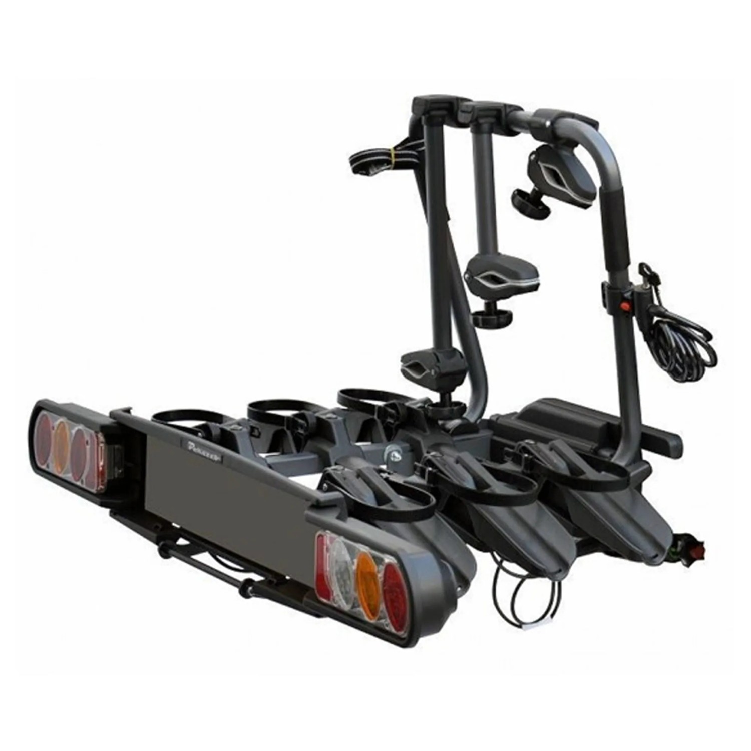 Porte-vélos Attelage 3 Vélos Pliable - Compatible EBikes Jusqu'à 29" - Sécurité Anti-vol - Neuf Avec Garantie 3 Ans