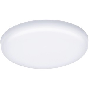 Panneau LED encastrable Paulmann Veluna VariFit rond blanc, diamètre 75 mm.