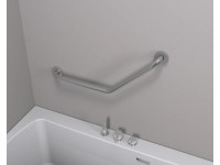 Haltegriff für Duschbadewanne Duo 4 Edelstahl poliert abgewinkelt