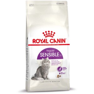 Royal Canin Sensible cibo secco per gatti sensibili, confezione da 400g.