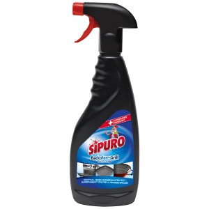 Sipuro Detergente forno e grill, flacone da 500ml, detergente per cucina.