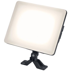 Faretto LED da esterno Osram Endura, 50W, nero, con staffa regolabile per montaggio a parete esterno.