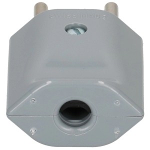 Fiche grise Max Hauri Type 12, 3 pôles, pour installations électriques intérieures.