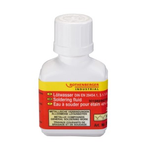 Rothenberger soluzione per saldatura, flacone da 24ml per brasatura dolce.