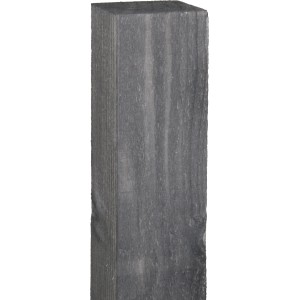 Poteau gris pour écrans de confidentialité Neo, scié brut et imprégné.