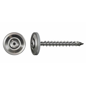 Vite Spax Spengler A2, 4,5 x 25 mm, con testa svasata e rondella di tenuta, adatta per tetti e applicazioni esterne.