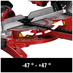Einhell Scie à onglet et à onglet à tirage TC-SM 2131/2 Dual 1'500 W