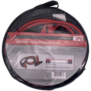 Cavi di avviamento CPC 220A, lunghezza 3m, in borsa. Assistenza stradale per auto e veicoli.