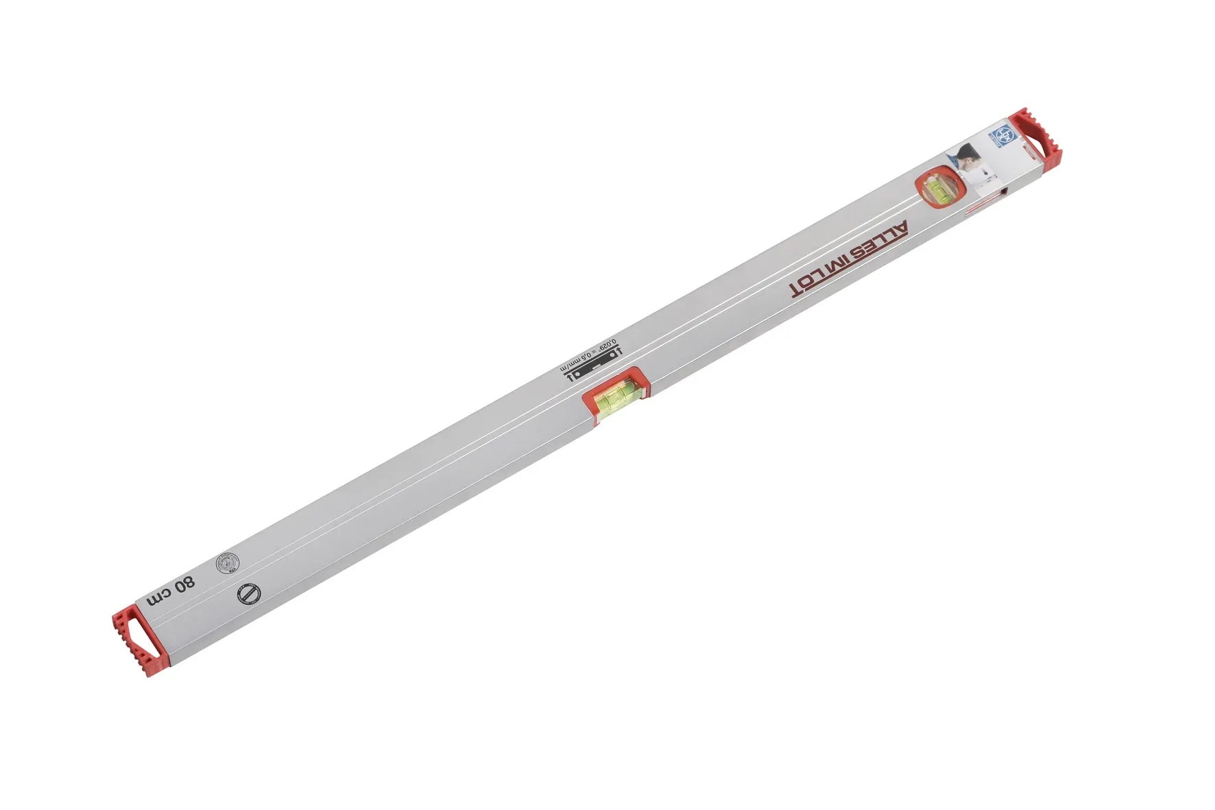 Ibili 708933 Livella Per Torte In Acciaio Inox 18/10 - Tagliapan Di Spessorare Per Dolci - 33 Cm, Argento
