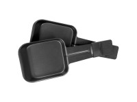 Trisa Electronics Raclettepfännchen-Set Antihaftbeschichtet Schwarz 2-tlg.