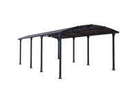 Carport Arcadia 8500 Anthrazit (HxBxT) 242 x 359 x 858 cm