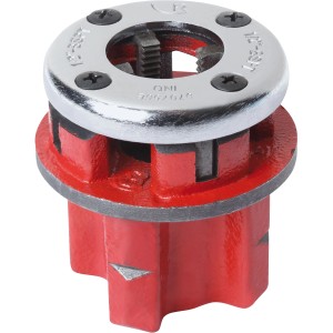 Filière Rothenberger 12,5 mm (1/2) pour filetage précis, rouge/argent.
