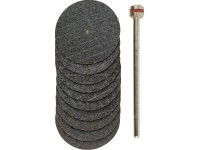 Proxxon Trennscheiben mit Gewebe Ø 22 mm / 10 Stk. inkl. 1 x Träger