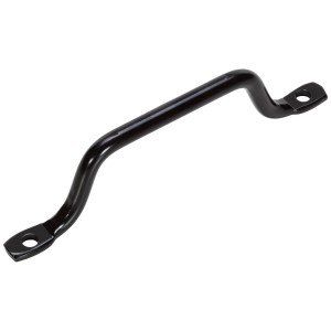 Poignée en acier noir, Ø 8 mm, longueur 160 mm, pour meubles, portes et boîtes.