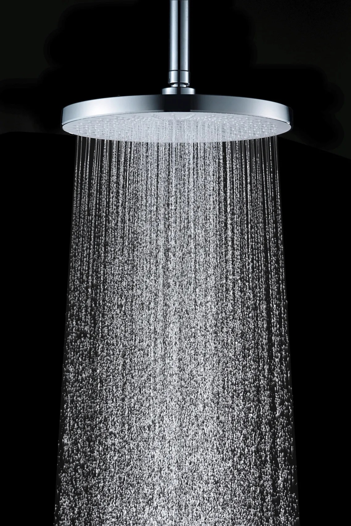 COXOVAY Deckenbrause Mit Handbrause – 25,4 Cm Regenduschkopf, Chrom, Selbstreinigende Düsen