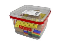 Roro Montagekeile & Plättchen-Set Mix-Eimer Bunt 50-tlg.