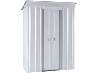 Metall-Geräteschrank 5 x 3 Silber 178 x 140 x 82 cm