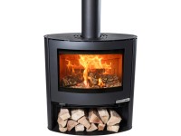 Aduro Kaminofen 15.2 mit Aduro Tronic Stahl Schwarz 6,5 kW