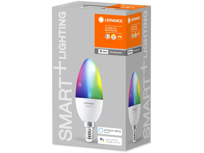 LEDVANCE lampadina Smart LED con Wifi, base E14,…