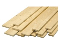 Glattkantbrett gehobelt Fichte / Tanne 19 x 174 mm / Länge 2 m