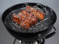 Bratenkorb und Spareribs-Halter 13 x 39,5 x 25,5 cm