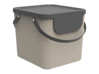 Rotho Recycling-Müllsystem Albula Cappuccino 40 l