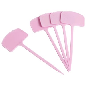Videx Garden etichette per piante, color lilla fumo, set da 5, per etichettare le piante.