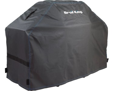 Telo Di Copertura In Acciaio Inox Per Barbecue Broil King Crown/Baron 590. Protezione Resistente Contro Pioggia E Polvere. Accessorio Originale Broil King.