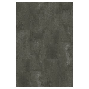 Dunkler Decoflooring Vinylboden in Steinoptik mit Klicksystem, 3,5 mm stark.