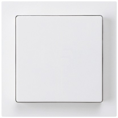 Hager Drucktaster A/R Kallysto Duroplast Weiss