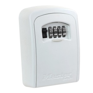 Cassetta portachiavi da muro Master Lock Select Access 5401EURDCRM color crema con combinazione a 4 cifre.