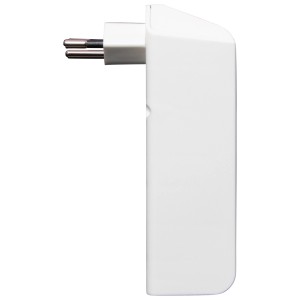 Adaptateur Brennenstuhl CleverLine 2 voies avec USB A+C, rotatif, blanc.