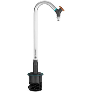 Robinet de jardin Gardena Pipeline pour un accès facile à l'eau dans le jardin.
