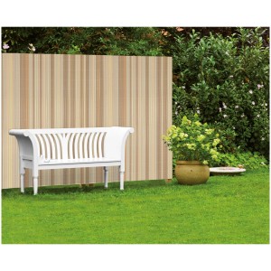 Rivestimento per balcone Videx Rügen Ahorn, 180x300 cm, come protezione da vista e vento in giardino.