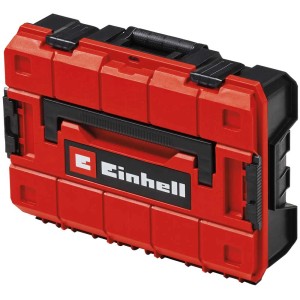 Coffret système rouge Einhell E-Case S-F pour outils et accessoires.