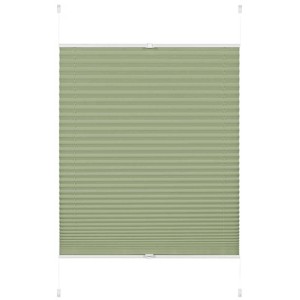 Gardinia Easy Fix Plissee Greta, vert menthe, 60x130 cm. Store plissé facile à installer sans perçage.