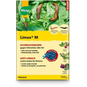 Maag Limax M lumachicida in granuli 750g per il controllo delle lumache in giardino.