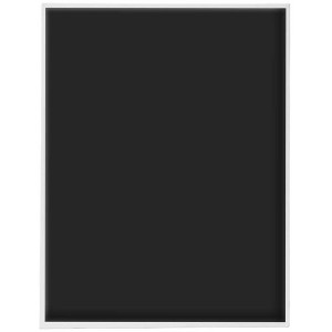 Cartone telato magnetico bianco, 7x9 cm, ideale per pittura acrilica e a olio.