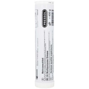 Cartouche de graisse multi-usage Tegro, 400g, pour paliers lisses et roulements. Lubrifiant pour atelier et industrie.