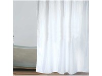 MSV Duschvorhang Snow 140 x 180 cm ohne Ringe