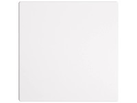 Feller Blindabdeckung EdizioDue Einsatz mit Frontplatte Weiss