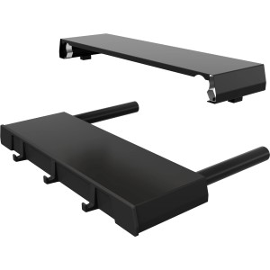 Outdoorchef Tavolo estraibile Kit Davos Nero, accessori per barbecue per più spazio di lavoro.