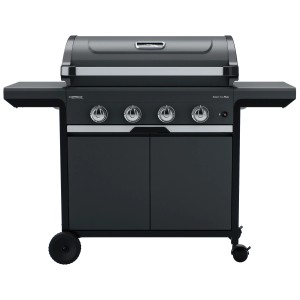 Campingaz Gasgrill Select 4 L Plus mit 4 Brennern, Seitenkocher und Unterschrank.