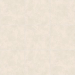 Piastrella in gres porcellanato color crema Silver Peak, opaca, 59,8x59,8 cm, effetto cemento.