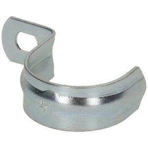 Collier de serrage métallique M32, simple, en acier, pour fixer les gaines annelées, 10 pièces