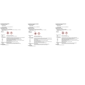 Sicherheitshinweise für Albrecht Holzsiegel PU-Klarlack seidenmatt Transparent 750ml