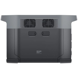 EcoFlow Delta 2 Max Powerstation (version CH) avec capacité de 2048 Wh, boîtier gris.