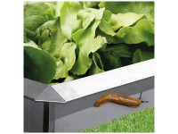 Bellissa Schneckenzaun Stahlblech (HxBxT) 20 x 100 x 7 cm